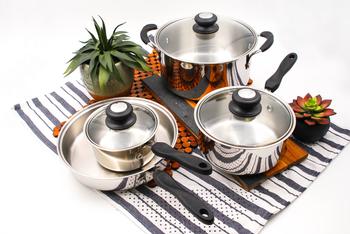 商品Lynns | Saturn 350S Cookware Set 7pc,商家Premium Outlets,价格¥1643图片