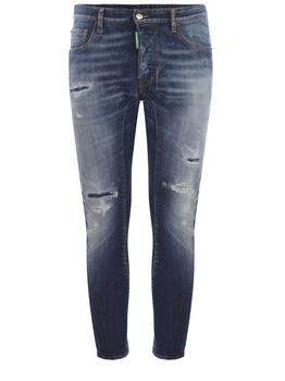 DSQUARED2 | Dsquared2 Distressed Cropped Fit Jeans商品图片,8.2折