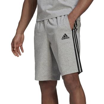 美国fear of god短裤, Adidas | Men's Essentials 3-Stripes Regular-Fit Drawstring Shorts商品图片 