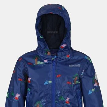 Regatta | Childrens/Kids Muddy Puddle Peppa Pig Hooded Waterproof Jacket Royal Blue 36-48 MONTHS,商家Verishop,价格¥167