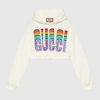 Gucci | GUCCI 白色女士卫衣/帽衫 688197-XJE5O-9088 包邮包税