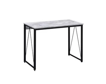 Homezia | 35" Antiqued White and Black Writing Desk,商家Premium Outlets,价格¥1073