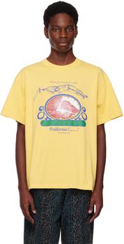 Brain Dead | Yellow Calisthenics T-Shirt商品图片,独家减免邮费