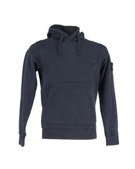 [二手商品] Stone Island | Stone Island Compass Hoodie in Navy Blue Cotton 4折, 独家减免邮费