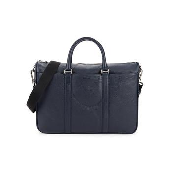 推荐NEW Bally Massil Men's 6219848 Navy Leather Shoulder Bag MSRP商品