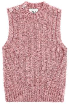 商品Knit Vest With Lame图片