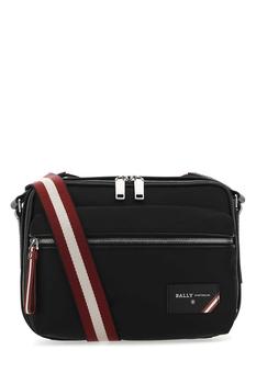 bally 包单肩包, Bally | Bally Logo Patch Zip-Up Shoulder Bag商品图片 6.7折