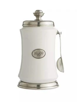 Arte Italica | Tuscan Coffee Canister & Spoon,商家Saks Fifth Avenue,价格¥3881