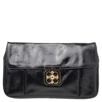 chloe tote真假, [二手商品] Chloé | Chloe Black Patent Leather Elsie Clutch商品图片 2.9折, 满1件减$100, 满减