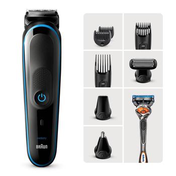 商品Braun | Braun 9-in-1 All-in-one Trimmer 5 MGK5280, Black/Blue,商家The Hut,价格¥402图片