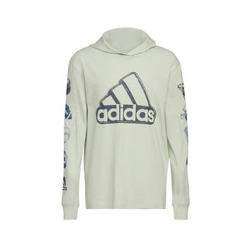 阿迪达斯boost, Adidas | Big Boys Long Sleeve Sport Stamp Hooded T-shirt商品图片 