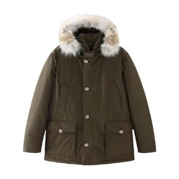 Woolrich | 【特惠9.0折】包邮包税【预售7天发货】 WOOLRICH 23秋冬 男士 大衣 Arctic 可拆卸毛皮派克大衣 WOOMQY69GEE 8.7折, 包邮包税