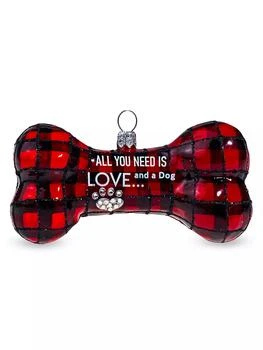 Joy To The World | The Pet Set All You Need Is Love & A Dog Bone Ornament,商家Saks Fifth Avenue,价格¥410