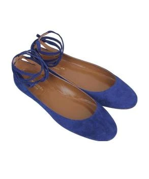 推荐Aquazzura 女士休闲鞋 HEAFLAA0SUEINDIGO 蓝色商品