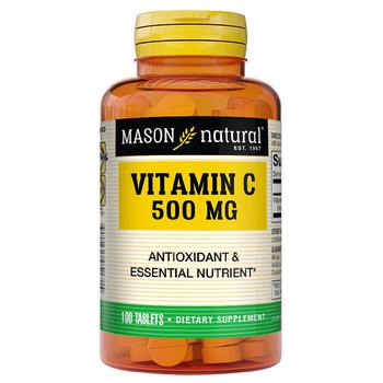 商品Mason Natural | Vitamin C 500 Tablets,商家Walgreens,价格¥24图片