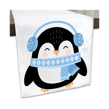 商品Big Dot of Happiness | Winter Penguins - Holiday and Christmas Party Dining Tabletop Decor - Cloth Table Runner - 13 x 70 inches,商家Macy's,价格¥158图片