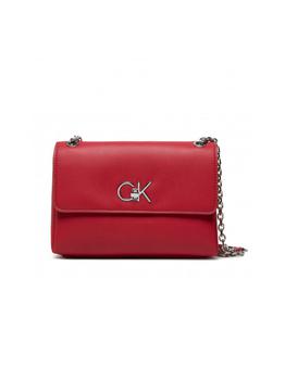 Calvin Klein | Borsetta CALVIN KLEINRe-Lock Ew Conv Crossbody K60K609624 Racing Red XA9商品图片,满$175享9折, 满折