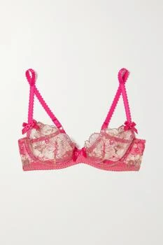 L'Agent by Agent Provocateur | Zuri 金属感刺绣绢网带钢圈软杯文胸  - 32C 5.9折×额外9.7折, 额外九七折
