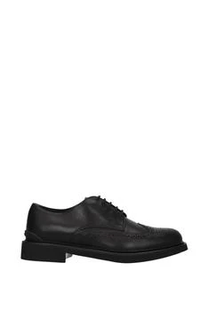 Tod's | Lace up and Monkstrap Leather Black,商家Wanan Luxury,价格¥2229