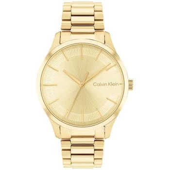Calvin Klein | Gold-Tone Bracelet Watch 35mm,商家Macy's,价格¥1347