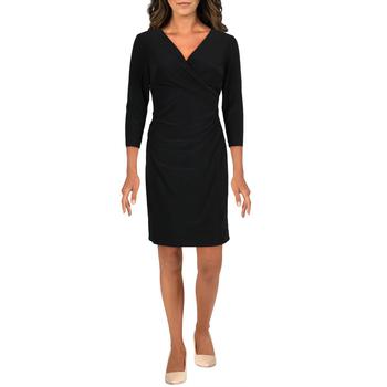 拉夫劳伦连衣裙是什么牌子, Ralph Lauren | Lauren Ralph Lauren Womens Petites Tiana 3/4 Sleeve Short Wear to Work Dress商品图片 2.2折