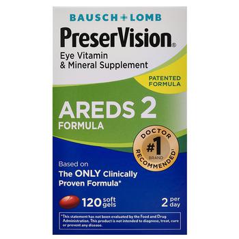 product AREDS 2 Formula Eye Vitamin & Mineral Supplement Softgels image
