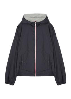 moncler kids, Moncler | KIDS Urville navy shell jacket (12-14 years)商品图片 