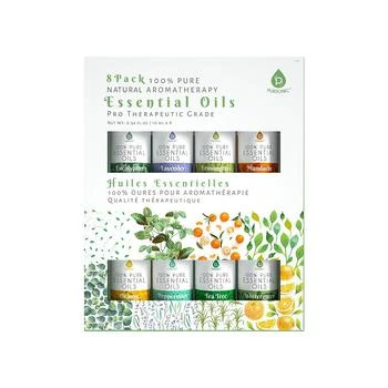 PURSONIC | 8 pack of 100% Pure Essential Aromatherapy Oils,商家折扣挖宝区,价格¥88
