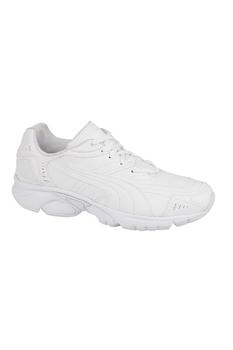 推荐Puma Axis/Hahmer Mens Lace-Up Non-Marking Trainer / Mens Trainers / Mens Sports (White)商品