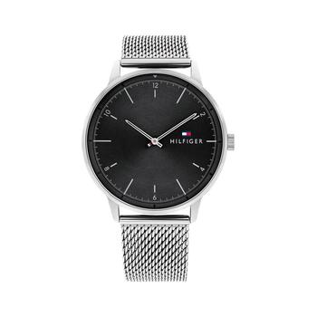 tommy hilfiger手表多少钱, Tommy Hilfiger | Men's Stainless Steel Mesh Bracelet Watch 43mm商品图片 6折