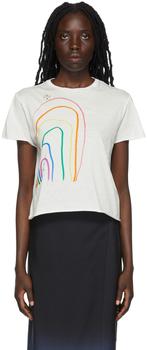 美国The Row, The Row | White Rainbow T-Shirt商品图片 