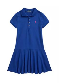 商品Ralph Lauren | Girls 7-16 Stretch Piqué Polo Dress,商家Belk,价格¥176图片