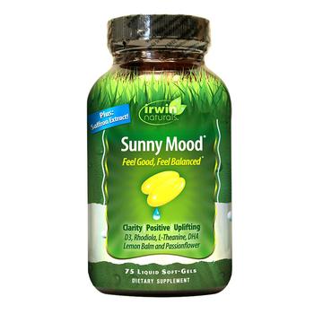 Irwin Naturals, Irwin Naturals | Sunny Mood, Softgels商品图片 独家减免邮费