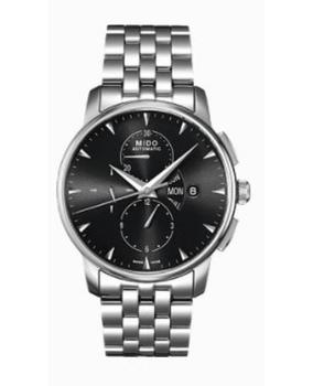 推荐Mido Baroncelli Black Dial Steel Men's Watch M860741812商品