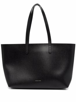 product wide leather shoulder bag - women image