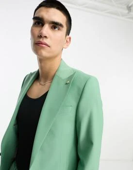 推荐Twisted Tailor buscot suit jacket in pistachio green商品