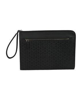 菲拉格慕包, Salvatore Ferragamo | Logo Stamp Top Zip Clutch商品图片 9折