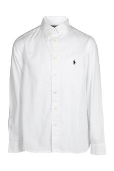 商品Ralph Lauren | Ralph Lauren Kids Logo Embroidered Long Sleeved Shirt,商家Cettire,价格¥436图片