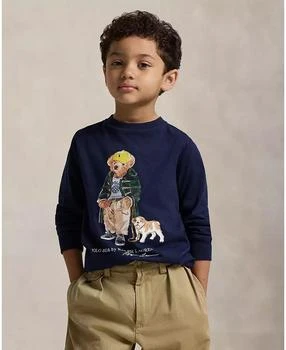Ralph Lauren | Toddler and Little Boys Polo Bear Long Sleeve T-Shirt,商家Macy's,价格¥365