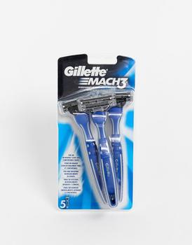 推荐Gillette Mach 3 Disposable Razor - 5 pack商品