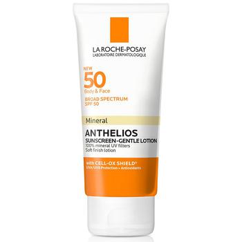 La Roche Posay | Body & Face Mineral Sunscreen Gentle Lotion SPF 50商品图片,满$40享8折, 满折