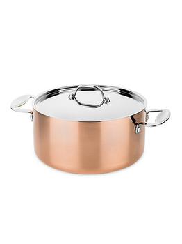 商品Mepra | Toscana Copper Pot & Lid,商家Saks Fifth Avenue,价格¥3849图片