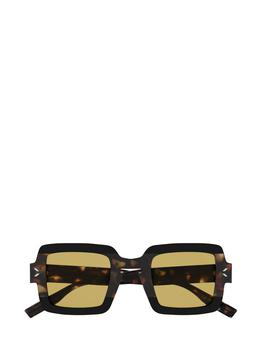 Alexander McQueen | Alexander McQueen Eyewear Square Frame Sunglasses商品图片,7.2折