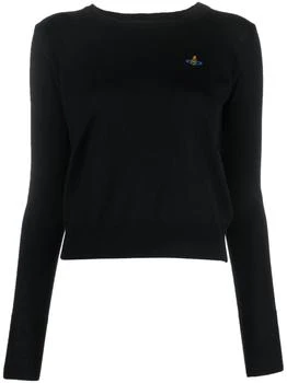 推荐VIVIENNE WESTWOOD - Logo Cotton Sweater商品