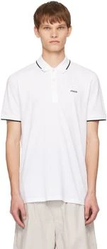 Hugo Boss | White Bonded Polo,商家SSENSE HK,价格¥296