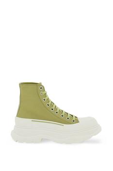 推荐Alexander Mcqueen Canvas Tread Slick Hi Top Sneakers商品