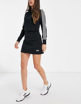 推荐adidas Originals tennis skirt in black商品