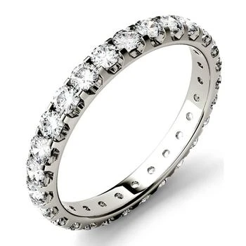 Charles & Colvard | Moissanite Eternity Band (1 ct. t.w. DEW) in 14k White Gold or 14k Yellow Gold,商家Macy's,价格¥5614