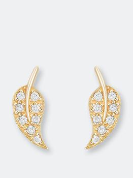 商品Diamond Leaf Earrings图片