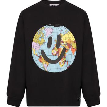 推荐Happy world sweatshirt in black商品